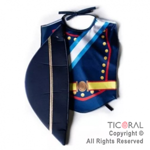 SET GENERAL PECHERA Y GORRO TELA x 1